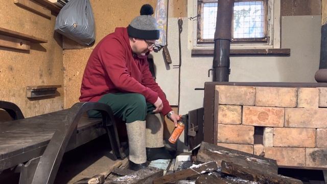 Мой способ разжечь печь смотреть онлайн
