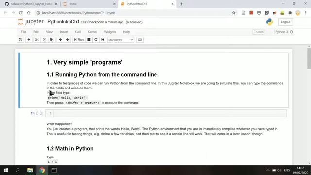 [WAPOROCW] M1-4.1 Using Jupyter notebook смотреть онлайн