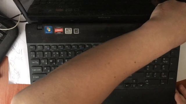 SONY VAIO PCG 61511V Разбор,чистка смотреть онлайн