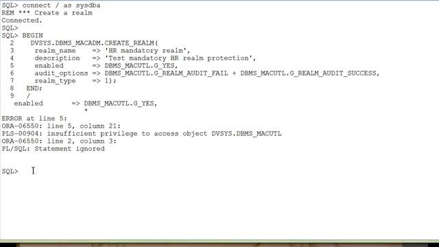 Auditing Oracle Database Vault in Unified Audit Mode смотреть онлайн