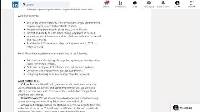 Oracle Internship | Software engineering Internship | Apply Now смотреть онлайн