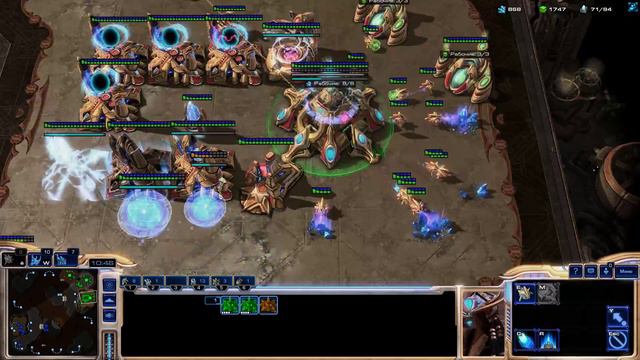 StarCraft-2 1 на 1 Пробуем играть за протосса смотреть онлайн