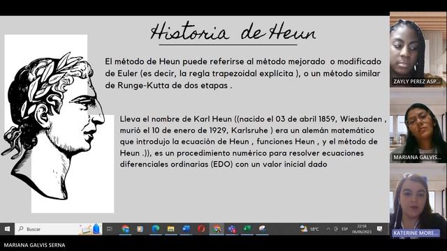 EDs - Métodos Euler y Heun - Python - ChatGPT смотреть онлайн