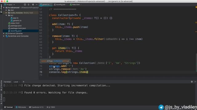 TypeScript для продвинутых за 2 часа смотреть онлайн