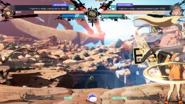 [Guilty Gear Strive]GGST Replay Bela(May) vs Konakon Izumi(Millia) смотреть онлайн