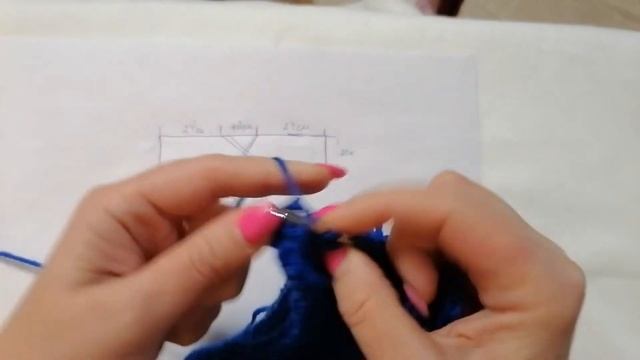 МК Как связать повязку на голову английской резинкой на спицах. смотреть онлайн