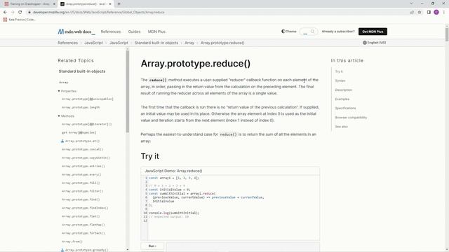 Codewars 8 kyu Grasshopper - Array Mean Javascript смотреть онлайн