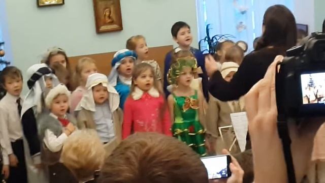 Воскресная школа "Божья коровка" Рождество 01 смотреть онлайн