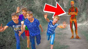 ЗА НАМИ ГОНИТСЯ SCP 106 ДЕД СТАРИК!! (Крутые Детки) Cool Kids SCP серии