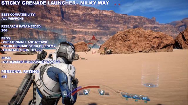 Mass Effect Andromeda - Weapon Augmentation Guide with Showcase смотреть онлайн