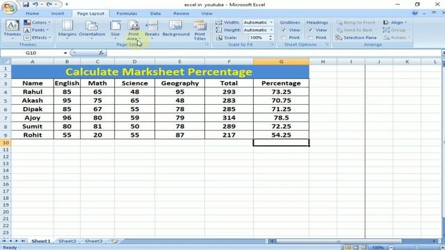 How to Print Data in Excel || Print Data Tips || Excel Sheet in A4 Paper смотреть онлайн