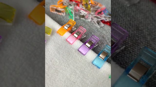 Зажимы клипсы для ткани для кроя и шитья смотреть онлайн