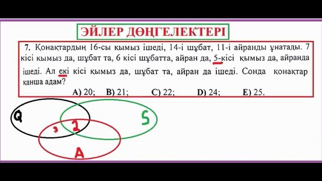 Математикалық сауаттылық (Эйлер дөңгелектері) смотреть онлайн