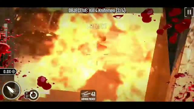 Sniper Strike Gameplay (android, IOS): Baghdad Zone 3 -Part  4