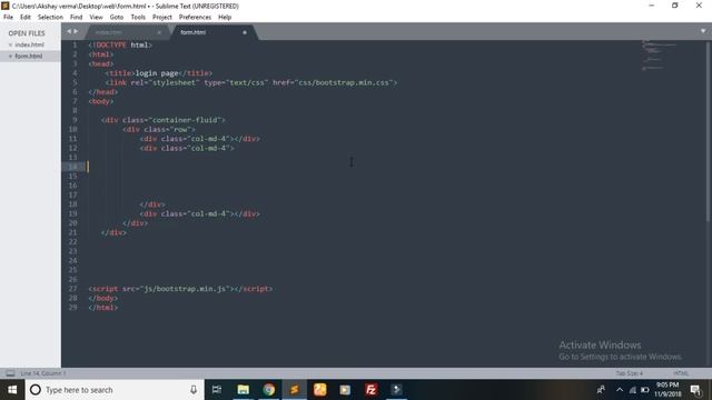 How to make #Bootstrap #Login Form in #HTML / CSS (Website) | #Responsive #login form смотреть онлайн