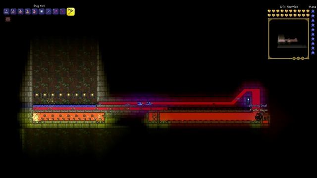 Terraria 1.3 Expert Mode: Ultimate Truffle Worm Farm + Fishron Early-HM Farming смотреть онлайн