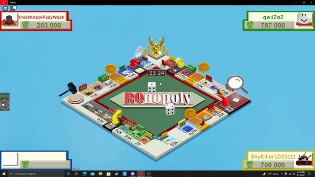 Roblox Monopoly w/ Friends смотреть онлайн