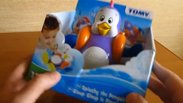 Плавающий пингвин Tomy ► Отзыв о Супер Игрушке для ванны смотреть онлайн