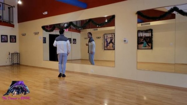 Kizomba dance lesson | Progressive dance step for beginners | Male part only