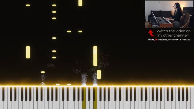 Blood Money - Ingame Theme (Amiga), Synthesia-Style Piano Tutorial смотреть онлайн