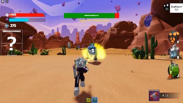 МЕГА ОХОТНИК НА ГИГАНТСКИХ МОНСТРОВ НА ДИКОЙ ПЛАНЕТЕ! ROBLOX Monster Planets смотреть онлайн