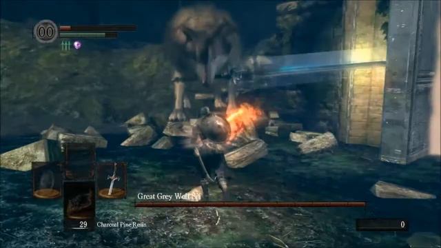 ENB Dark Souls Challenge - Wanderer - Great Gray Wolf Sif смотреть онлайн