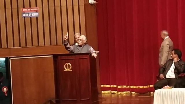 Bharat Ratna Dr CNR Rao Speech at Karnataka Cancer Society смотреть онлайн