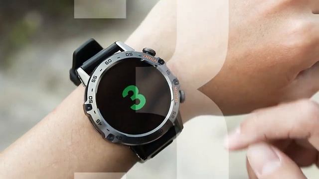 INEYES K52 BT Calling IP67 Waterproof 1.39'' Rugged Military Grade Smartwatch смотреть онлайн