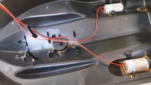 Кораблик с GPS D18B. Первый ремонт.