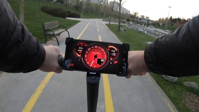Xiaomi Mi 1S Electric Scooter - Thunder GPS Speedometer (Environment Sound Only) 4K смотреть онлайн