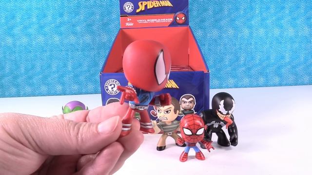 Spider-Man Funko Mystery Minis Marvel Comic Book Super Hero Figures Toy Review Unboxing | PSToyRevi смотреть онлайн