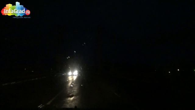 Архангельск в кромешной тьме