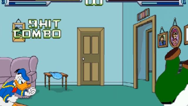 MUGEN Donald Duck Vs Peter Griffin