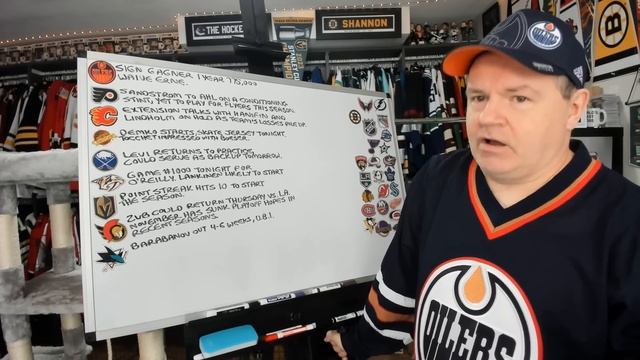 Oilers Sign Gagner, Waive Erne, Flames Put Extension Talks on Hold, Game 1000 for O'Reilly смотреть онлайн