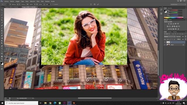 Photoshop - Deformar imagen смотреть онлайн