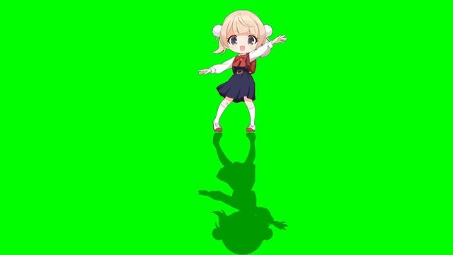9mm go bang with shadow(green screen) - shigure ui loli dance смотреть онлайн