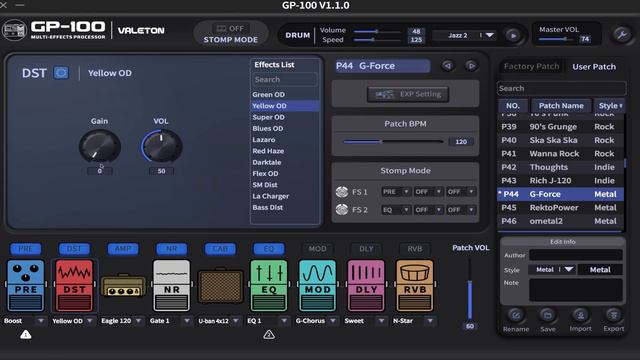 Valeton GP 100 Demo And Review