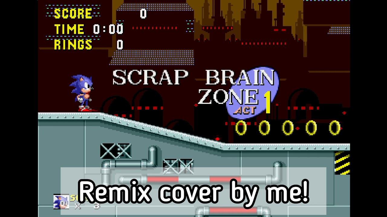 Scrap Brain Zone music remix cover by me. Sonic the hedgehog 1 OST. #sonicthehedgehog смотреть онлайн