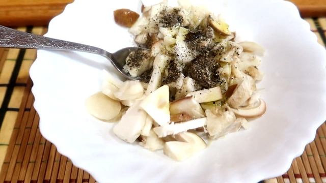 ЗАКУСКА ИЗ СЫРЫХ БОРОВИКОВ- ВЫ ТАКОГО НЕ ПРОБОВАЛИ смотреть онлайн