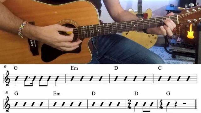 Purple Rain Guitar Lesson - Prince (Easy Tutorial How to Play) смотреть онлайн