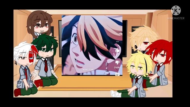 MHA react's to YN ?????✨❤️✋✨? | Gacha club | смотреть онлайн