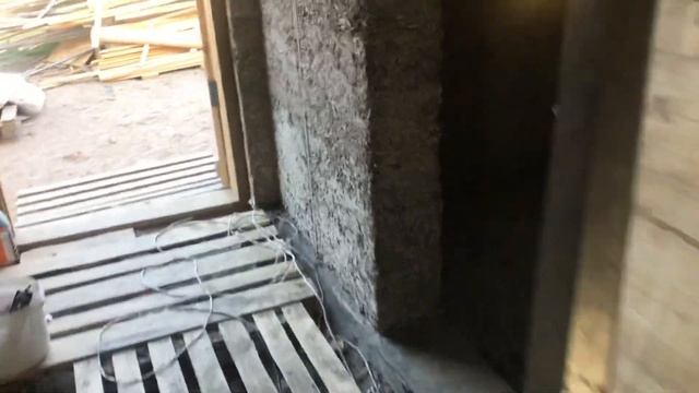 Пирог для стяжки из идеального арболита. Подготовка.