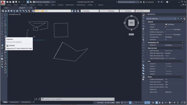 1 1 LES COMMANDES INTERFACE CLASSIQUE AUTOCAD смотреть онлайн
