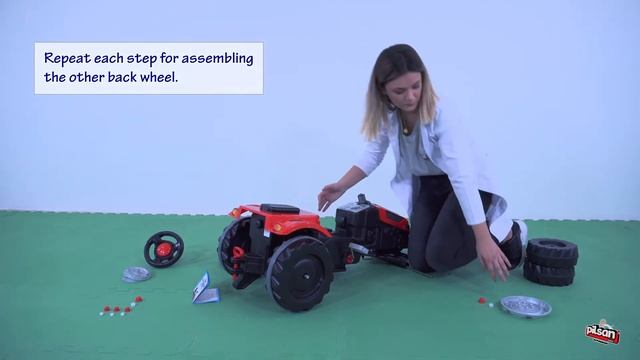 Active Pedal Operated Tractor - Step By Step Assembly смотреть онлайн