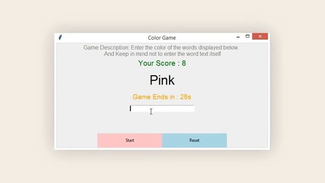 Color Game Using Python Tkinter | Tkinter Project смотреть онлайн