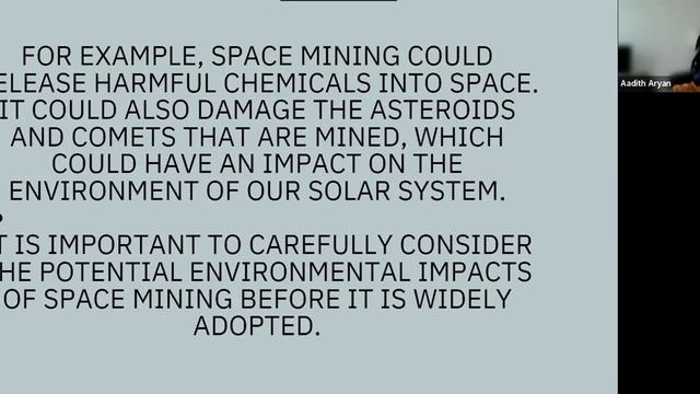 The impact of space exploration on climate change :: Weekly Webinar:: Aadith Aryan смотреть онлайн