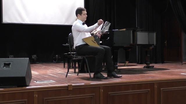 Денис Шутов, гос экзамен по специальности,концертмейстер Наталья Малых. смотреть онлайн