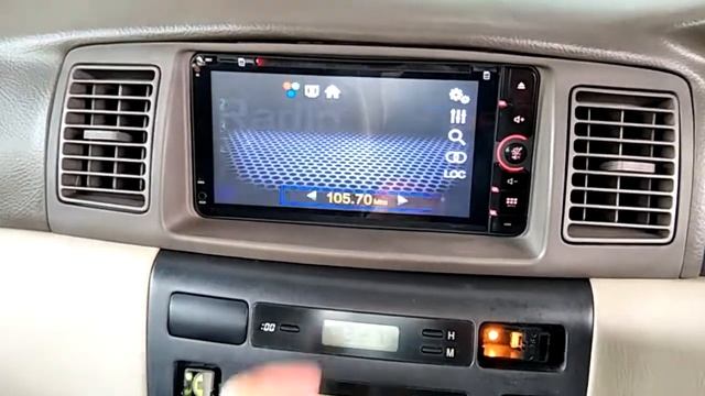 Toyota corolla element 6.95 inch car multimedia dvd usb toyota universal player with cogoo camera смотреть онлайн