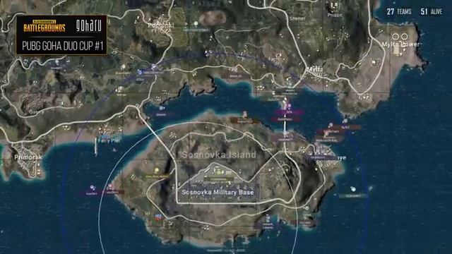 PUBG GoHa DUO Cup #1 - Тестовый турнир от портала GoHa.Ru смотреть онлайн