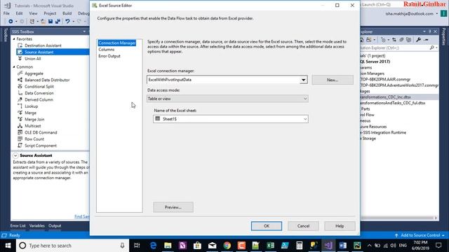 SSIS - Error Code DTS_E_OLEDBERROR. An OLE DB error has occurred. Error code: 0x80004005 смотреть онлайн